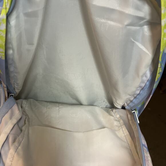 Jan Sport lJS0A47JK Big Student Backpack pastel pink ,yellow and blue Floral - Picture 7 of 8